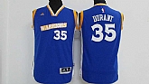 Youth Golden State Warriors #35 Kevin Durant Royal Stretch Crossover Swingman Jersey,baseball caps,new era cap wholesale,wholesale hats